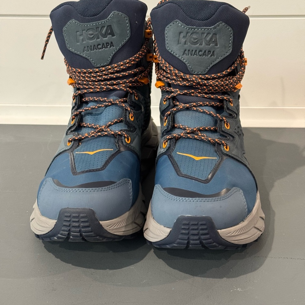 Hoka Anacapa Blue Hiking Boots Never Worn!!! - Picture 2 of 10